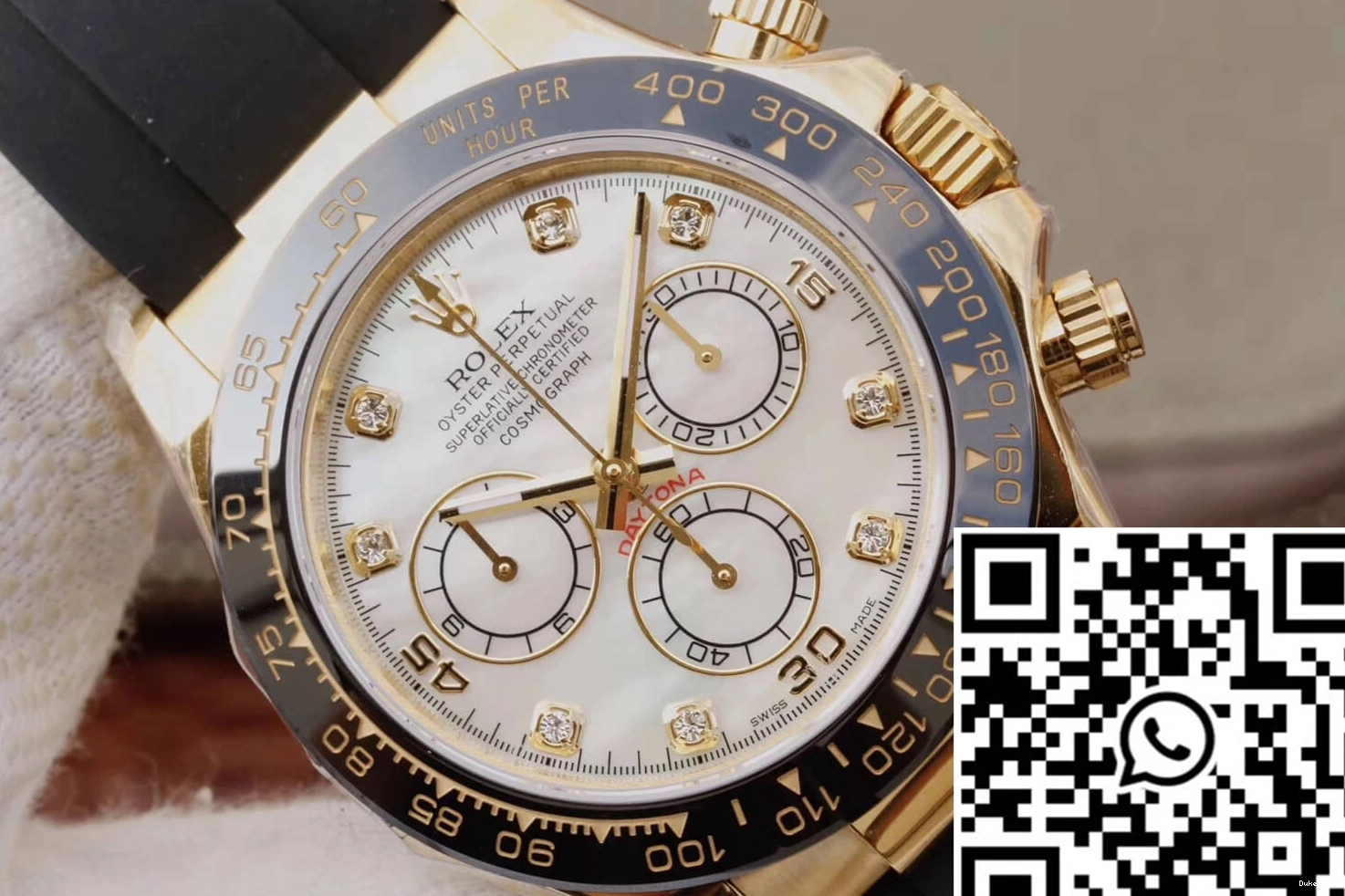 Diamond M116518ln-0037 JH Daytona Factory Rolex Cosmograph Dial V6 1103